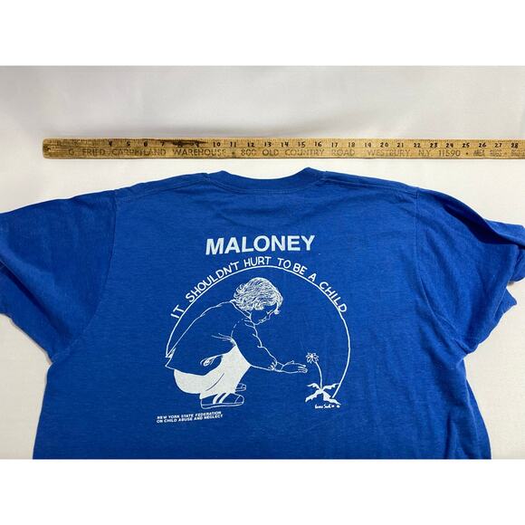 80's Vintage Authentic New York Rangers Dave Maloney shirt XL - Picture 11 of 13